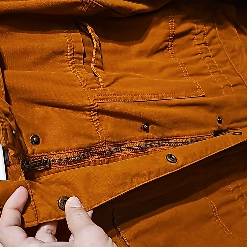 Universal Thread Large Spring/Fall Jacket. Beautiful color, RUST - Picture 11 of 11